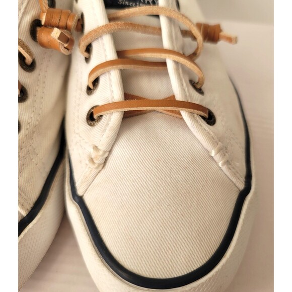 Sperry Crest Vibe Top-Sider Memory Foam White/Gold Women’s Sz 6.5 - Picture 8 of 15